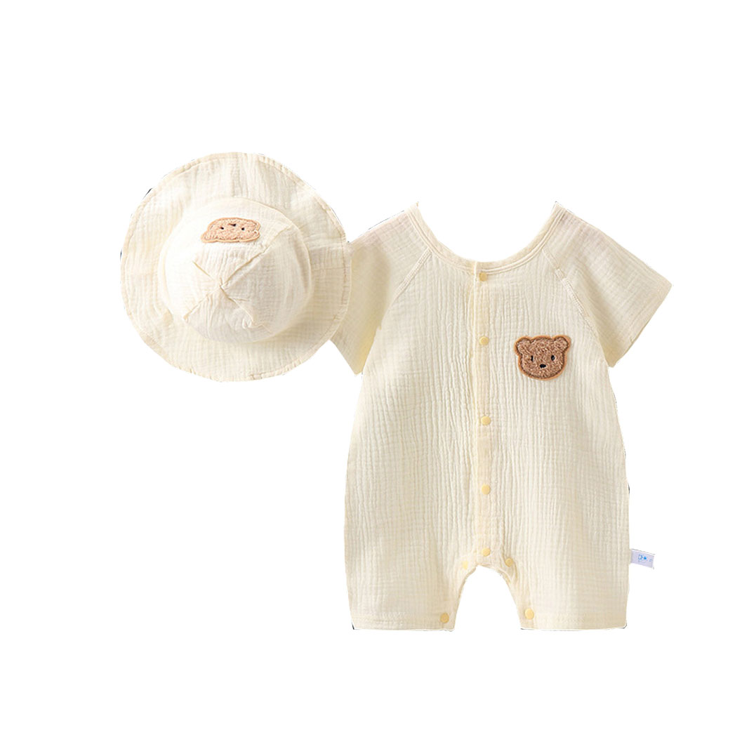 Milan cel 2024 yaz bebek giyim - Baby Summer Linen Sleeveless Jumpsuit incelemesi ve fiyatı