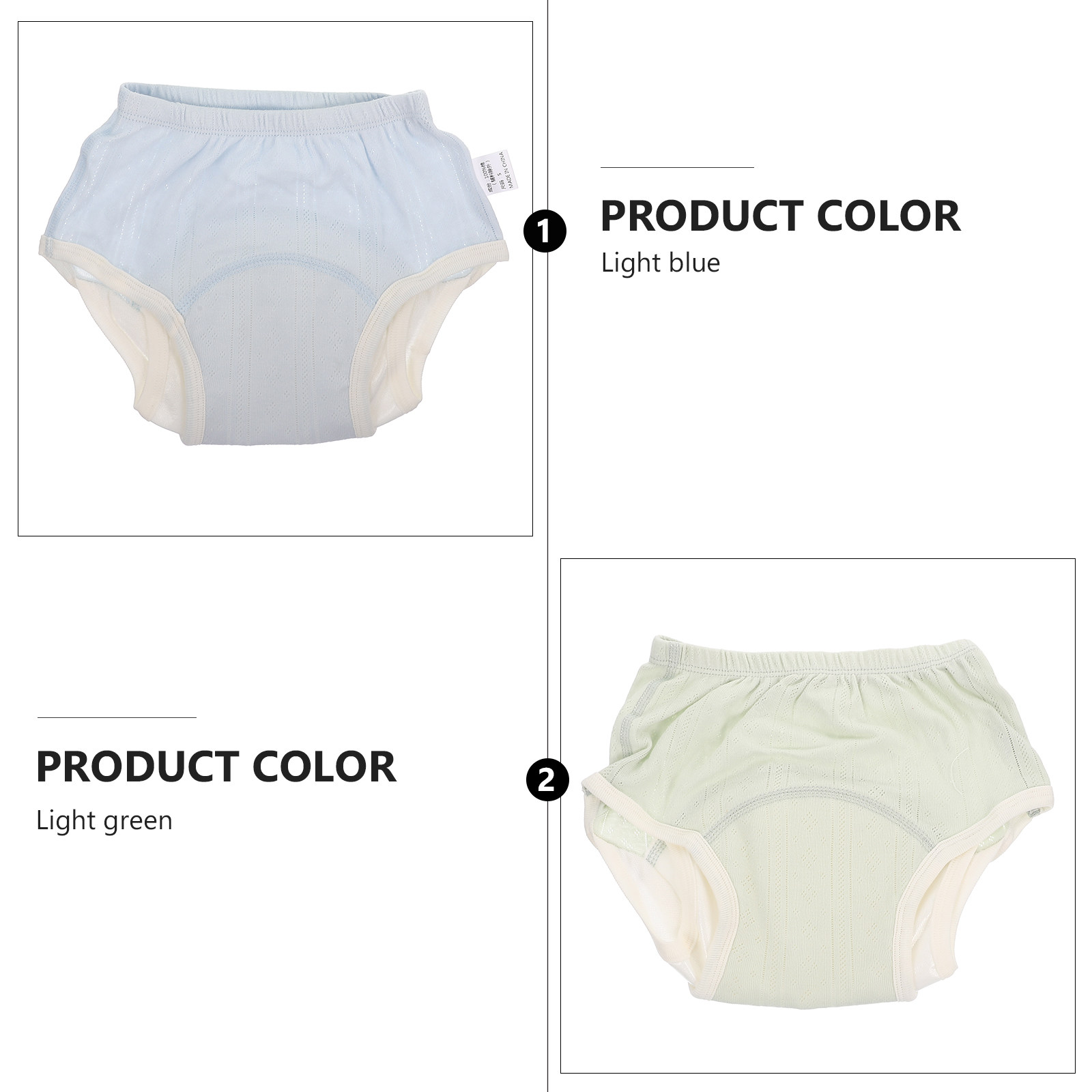2 adet Pamuklu Tuvalet Eğitim  - Toddler Training Pants Leak Proof incelemesi ve fiyatı