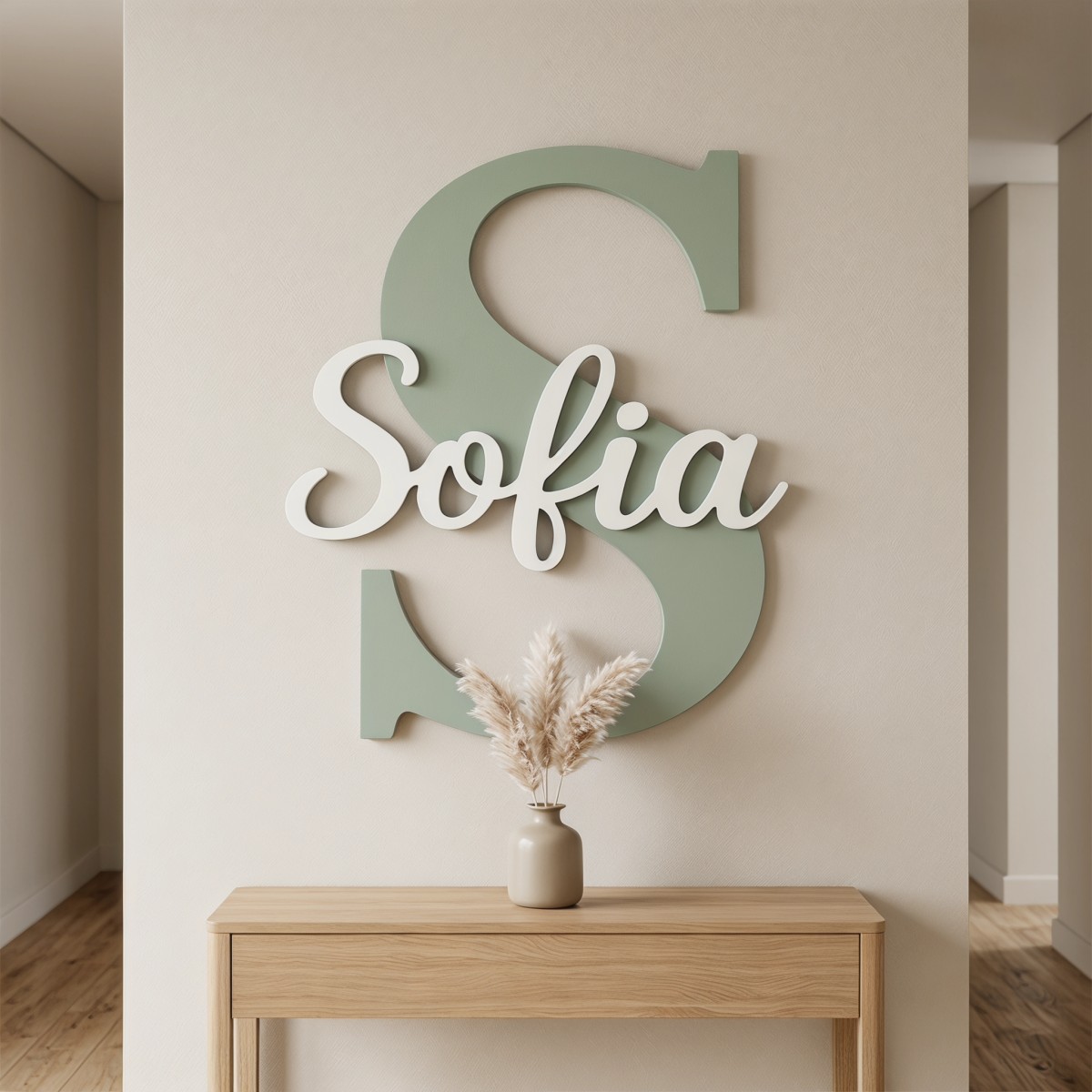 1 Adet Özel Minimalist Ahşap İ - Nursery incelemesi ve fiyatı