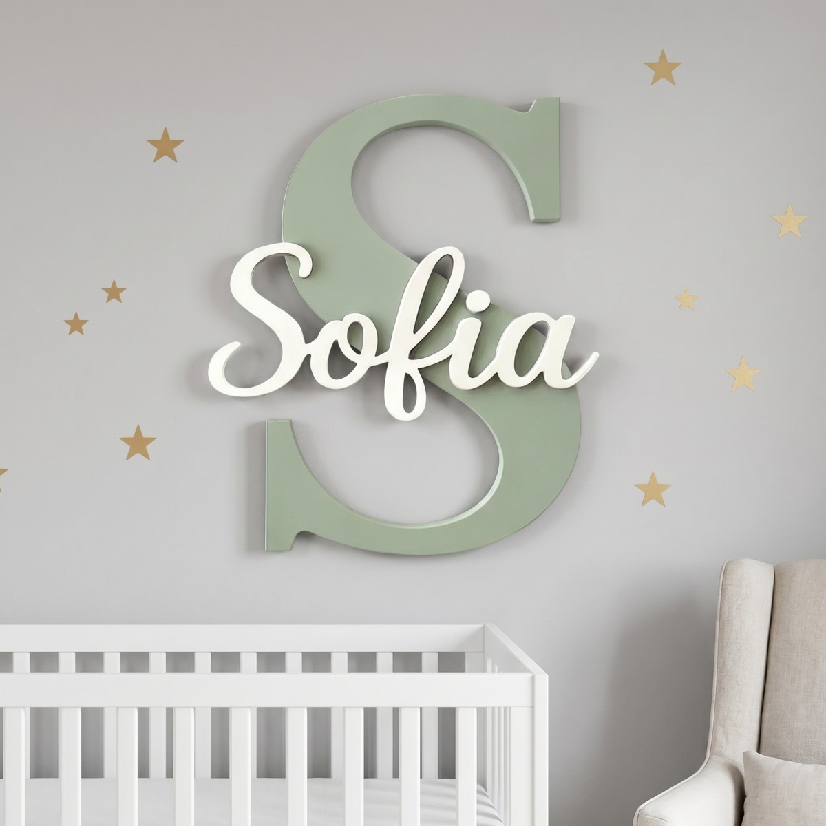 1 Adet Özel Minimalist Ahşap İ - Nursery incelemesi ve fiyatı